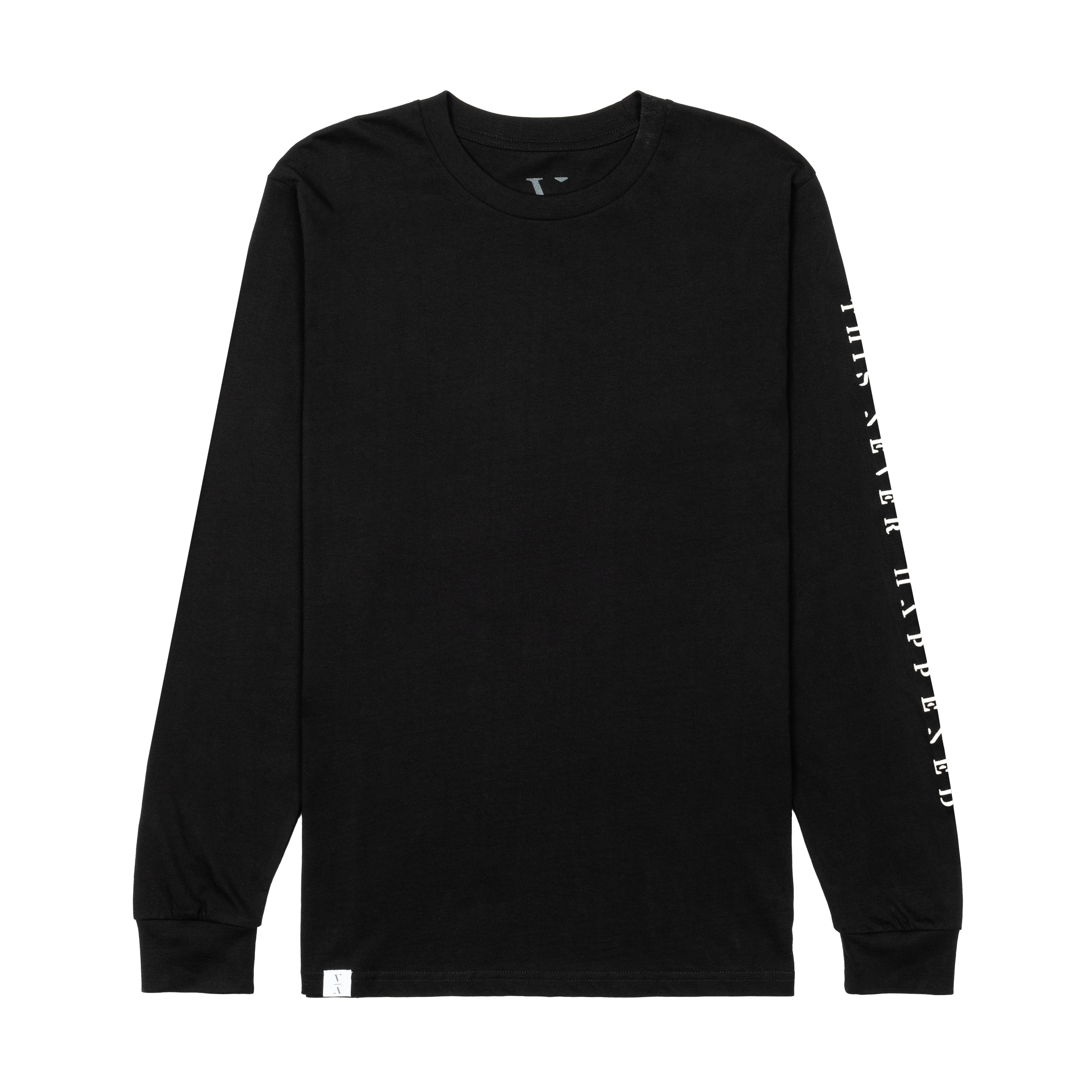 ★citybreeze★ Line Point Collar Long Sleeve T-Shirt_BLACK Tシャツ・カットソー citybreeze Line point collar long sleeve